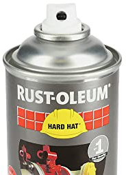 RUST-OLEUM 2184 Hard Hat Topcoat Ral-Colours, The Nr. 1 Industrial Paint Aerosol. Go Further, Work Faster, Last Longer!, Steel grey-RAL 7001