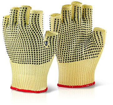 KEVLAR fingerlös prickig handske, 8, 1