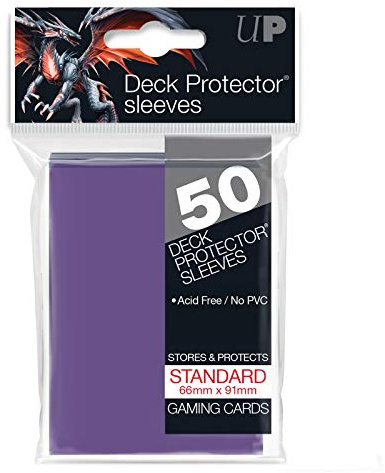Deck Protector Sleeves Purple (50 ct.)