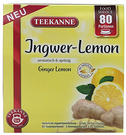 Teekanne Ingwer-Lemon 80 x 1,5g