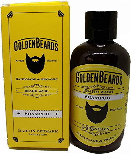 Shampoo Barba Uomo - 100% Naturale - Fatto con Lavanda Carshalton e Tensioattivi Eudermici | Detergente Antibatterico e Riequilibrante - Idrata, Tonifica e Rivitalizza Pelle e Barba.