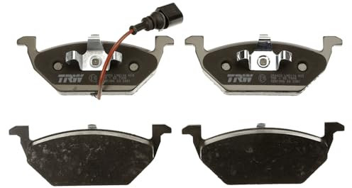 TRW GDB1386 Pastiglie Freno Set di 4 para Volkswagen Golf IV (1J1) 1997-2008 Assale anteriore e Altri Veicoli