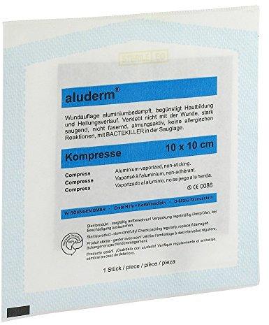 Aluderm Kompressen 10x10 cm