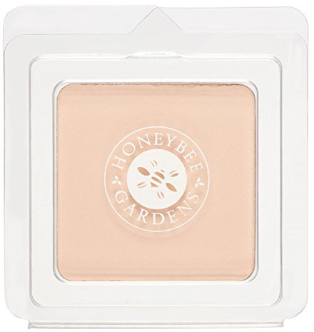 Honeybee Gardens Pressed Mineral Powder Foundation Refill, Avignon, Pale Light Neutral Shade, Adjustable Coverage, Natural Finish, With Botanical Extracts And Vitamin E, 7.5g