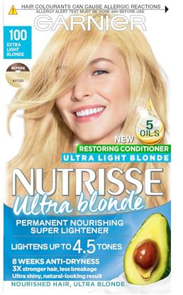 Garnier Nutrisse 100 Extra Light Blonde Permanent Hair Dye