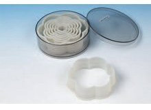 Caja de 9 cortadores de flores de poliglass