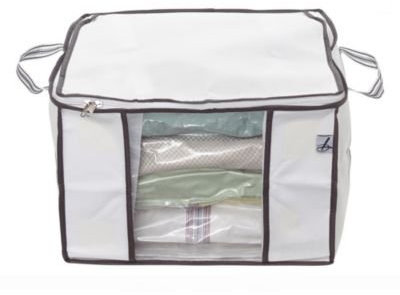 Lakeland Vacuum Clothes & Duvet Storage Tote Bag 38L Standard – Store Single Duvet & 2 Pillows