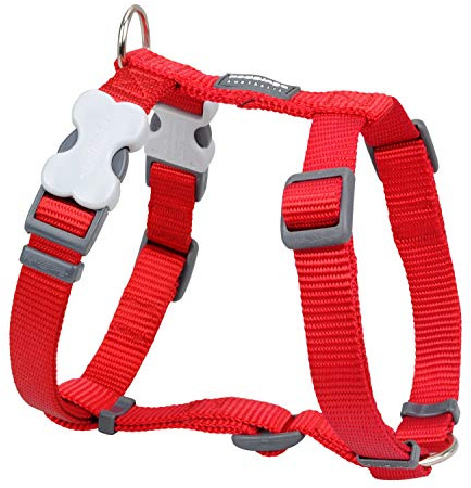 Red Dingo Nylon Hundegeschirr, rot, L (DH-ZZ-RE-LG)