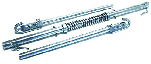 Hilka 83959520 2 Tonne Tow Bar with Damper, Silver