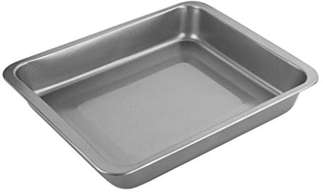 Chef Aid Plat à rôtir en acier antiadhésif – Dimensions internes 32 x 25 cm, externes 38 x 30 cm – Bords hauts, idéal pour rôtir viandes, légumes et accompagnements