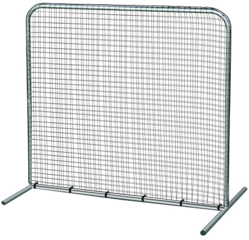 Champro Infield Style Screen (Silver/Green, 7 x 7-Feet)