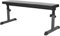 GYRONETICS® Hantelbank - Verstellbar, 112 x 46 x 44-56 cm, bis 200 kg Belastbar, aus Stahl, Schwarz - Flachbank, Trainingsbank, Fitnessbank, Bankdrücken, Bauchtrainer, Fitnessgeräte für Zuhause