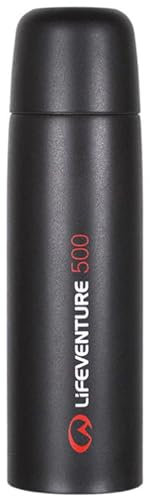 Lifeventure Double Walled Thermally Induced Vacuum Flask - Hot For Up To 8 Hours, Cold For 24 Hours - 700ml, Dark Grey