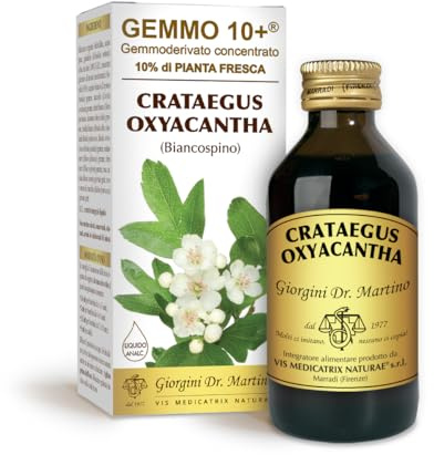 Dr Giorgini Integratore Alimentare, Biancospino Gemmoderivato Concentrato Liquido Analcoolico - 100 ml