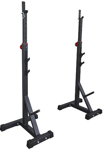 Train Hard Hantelständer Langhantelständer Hantelablage für Langhantel Paar geprüft und Zertifiziert nach EN957