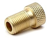 Weldtite Presta To Schrader Valve Adapter - Gold