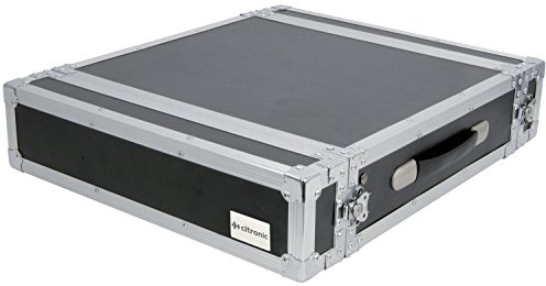 Citronic accesorio de tamaño: 2U 19 pulgadas 2U caja de transporte para equipo de audio