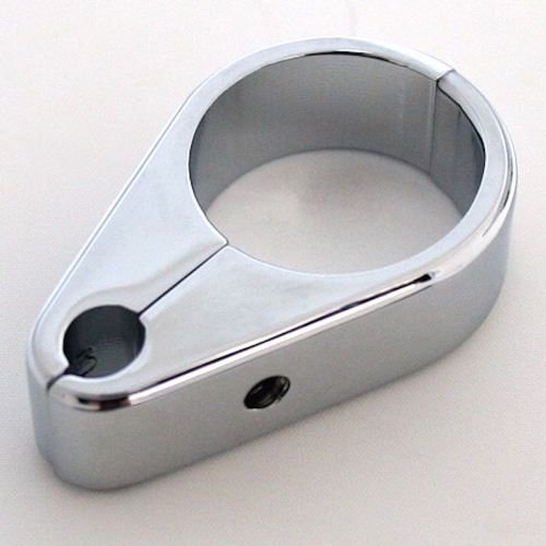 Universal Gaszug Klemme Chrom passend für Chopper Custom Bike Motorrad