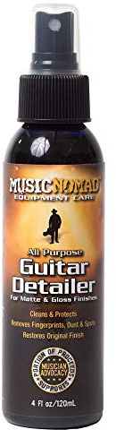 MusicNomad MN100 Premium Guitar Cleaner for Acoustic & Electric, 4 oz