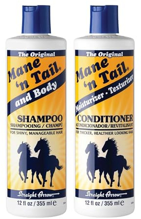 Mane 'n Tail Original Formula Shampoo and Conditioner Twin Pack, For Healthier Looking Hair, 355 ml