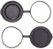 Opticron 31042 42 mm Gummi-Objektivabdeckungen, OG XL, Paar, passend für Modelle mit Außendurchmesser 53–55 mm, Schwarz