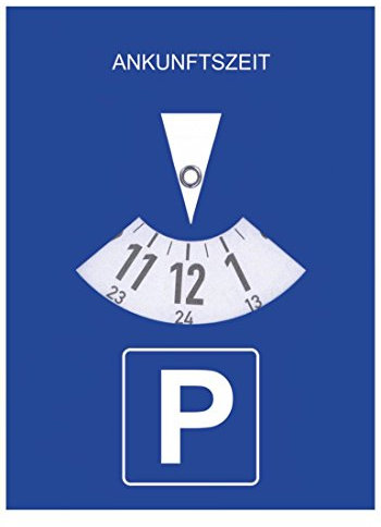 carstyling XXL Parking disc adhesive
