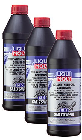 LIQUI MOLY Getriebeöl Schaltgetriebeöl GL-5 SAE 75W-90 3L 3 Liter 1414