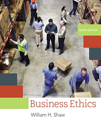 Business Ethics: A Textbook with Cases
