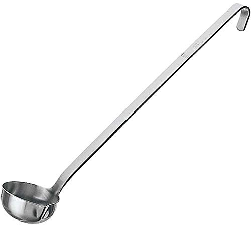 Paderno 11969-06 Mestolo Becco a Versare, Unipezzo, in Acciaio Inox, 6.5 cm