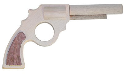 Holzspielerei Pistole Little Joe