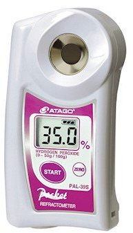 Atago PAL-39S Special-Scale Refractometer, Hydrogen Peroxide