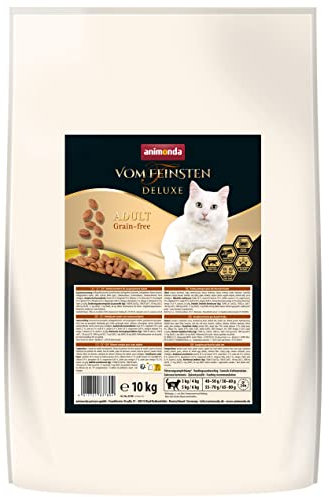 animonda Vom Feinsten Deluxe Adult Grain-Free Katzenfutter, Trockenfutter für erwachsene Katzen, 10 kg