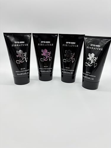 Otto Kern Body & Hair Shampoo SIGNATURE MEN Duschgel + Shampoo 4 x 75 ml