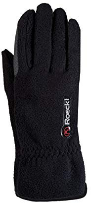 Roeckl Sports Reithandschuh Kairi, Kinder Winter Handschuh, Schwarz 4