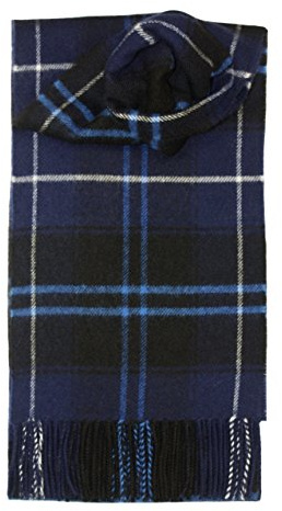 Lochcarron Wolle Tartan Schal Patriot Gr. 180 x 25 cm, Patriot