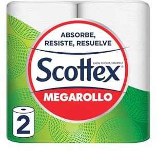 Scottex Megarollo Papel de cocina 2 rollos