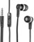 yayago InEar Stereo Headset schwarz für Nokia 130/130 Dual SIM 3,5 mm Klinkenanschluss Schwarz