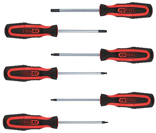KS Tools 159.0030 ERGOTORQUEplus Schraubendreher-Satz, 6-tlg., TX, Farbe, Size