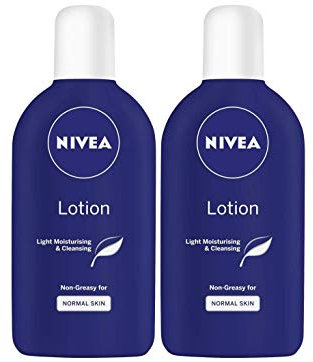 Nivea Lotion Light Moisturising and Cleansing (250ml x 2)