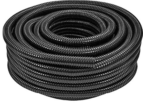 SPARES2GO Premium Quality 32mm Flexible Fish Pond Hose Flexi Pump Pipe (15 Metre Length)