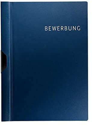 Leitz Bewerbungsset Klemmmappen (A4, PP) dunkelblau