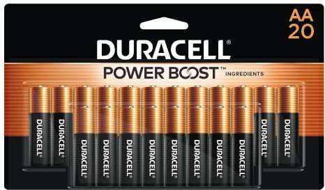 Duracell CopperTop AA Alkaline Batteries, 20 Count