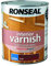 Ronseal Interior Varnish Teak Satin 750ml