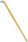 Garden Helper Garden Hoe Long Handle 43 Heavy Duty Japanese Stainless Steel, Made in JAPAN, Draw Hoe Weeding Tool, Stand Up Weeder Hand Tool