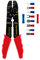 Lot de 50 cosses assorties avec pince à sertir - Zenitech