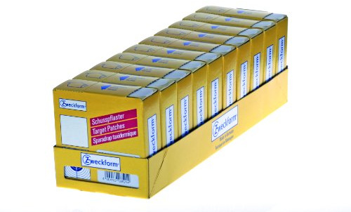 Avery Zweckform 3521 Schusspflaster (Papier matt, ø 19 mm, 1000 Etiketten) 10er Packung weiß