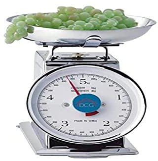 DCG Eltronic PWC1000 Meccanico Argento bilancia da cucina