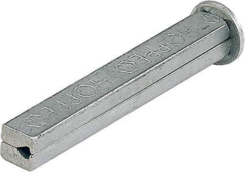 Hoppe I-Profilstift 4-KT.8mm L.60mm Fe verz.