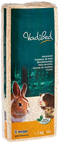 Vadigran Vadibed Copeaux de Bois pour Petit Animal 14 L 1 kg