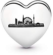PANDORA Charm Herz Wien silber 792015_E037